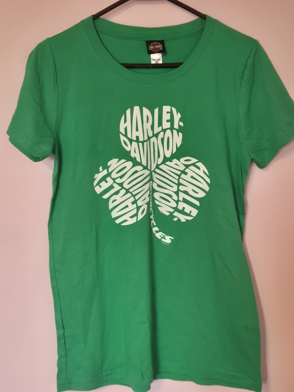 Harley Davidson Shamrock Medium Shirt 2022